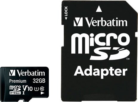 

Карта памяти Verbatim Premium 44083 32GB + адаптер