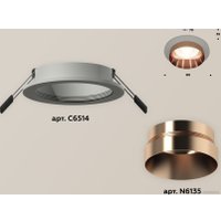 Точечный светильник Ambrella light DIY System Complects XC6514025 SGR/PPG