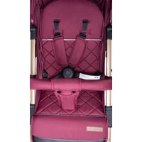 Коляска прогулочная «книга» Farfello Comfy Go CG (вишневый)
