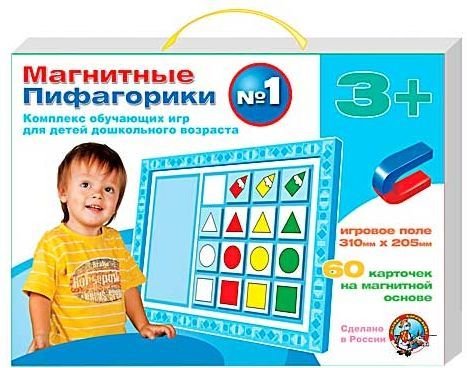 

Развивающая игра Десятое королевство Магнитные Пифагорики 3+ № 1 01496