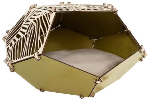 

Домик Homepet 83122 (54.5x57.1x30.7см, оливковый)