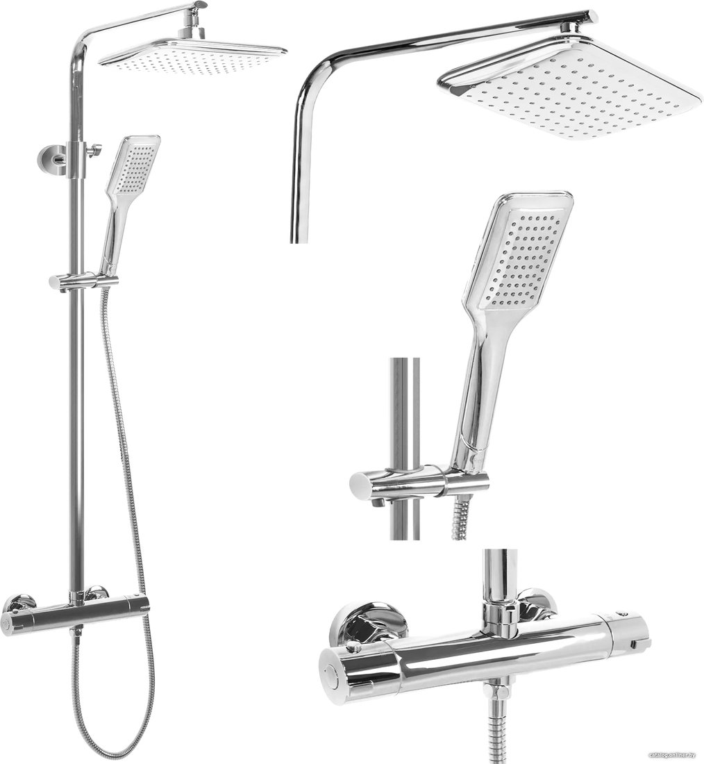 Душевая система  Rea Tom Chrome REA-P7100
