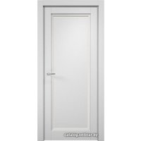 Межкомнатная дверь MDF-Techno Stefany 4001 60x200 (белый, стекло лакобель кремовый)
