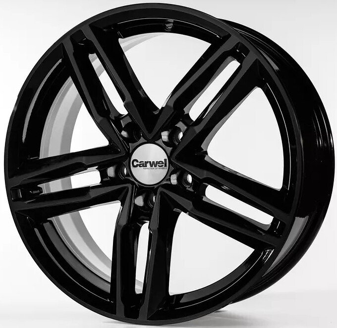

Литые диски Carwel Малык 138 18x7.5" 5x108мм DIA 65.1мм ET 47мм BK