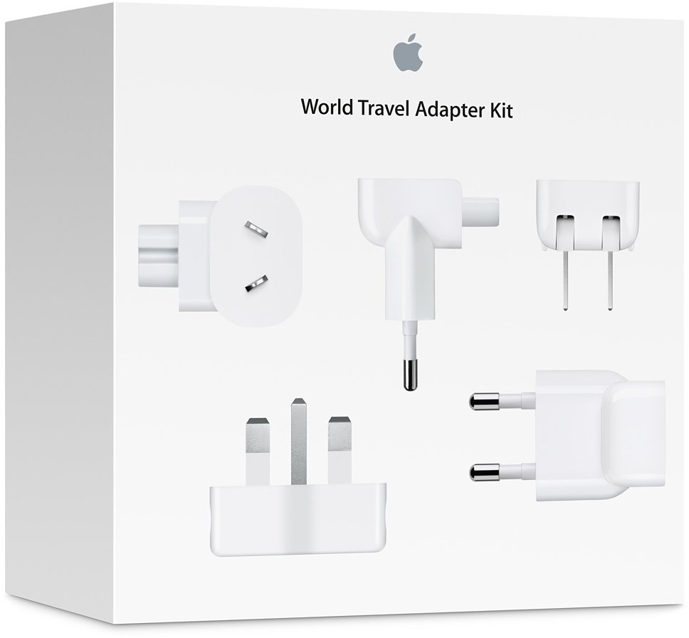 

Комплект адаптеров Apple World Travel Adapter Kit