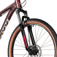 Велосипед Foxx Meridian 27.5 р.16 2026 27AHD.MERIDIAN.16BN6 (коричневый)