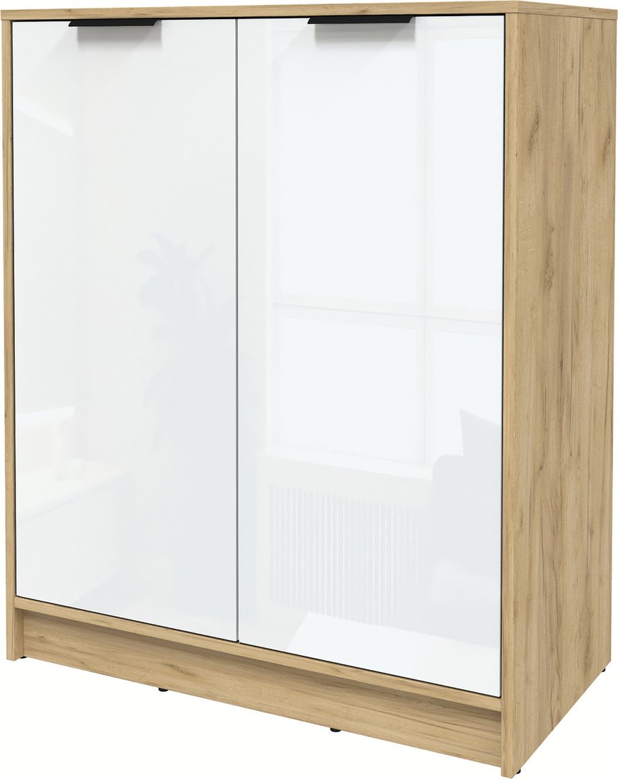 

Тумба Интерлиния Концепт КТ-Т84 Глосс (дуб золотой/белый глянец)