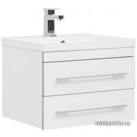 Aquanet Тумба Верона 58 00212878 с умывальником Нота 58 (белый)