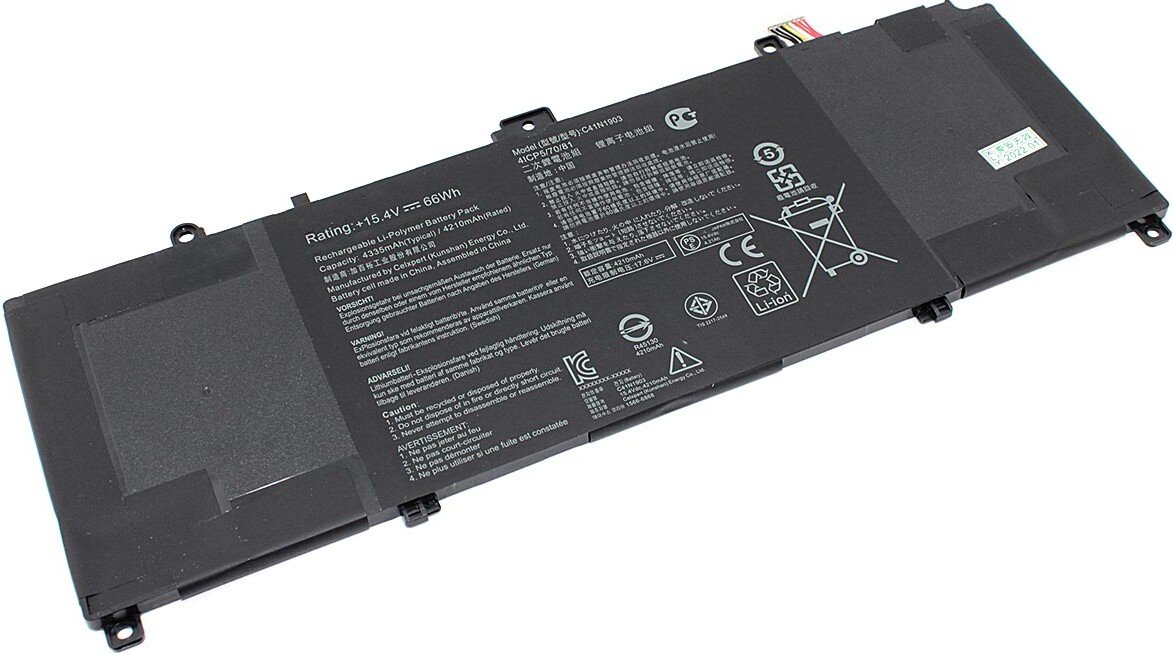 

Аккумуляторы для ноутбуков ASUS C41N1903