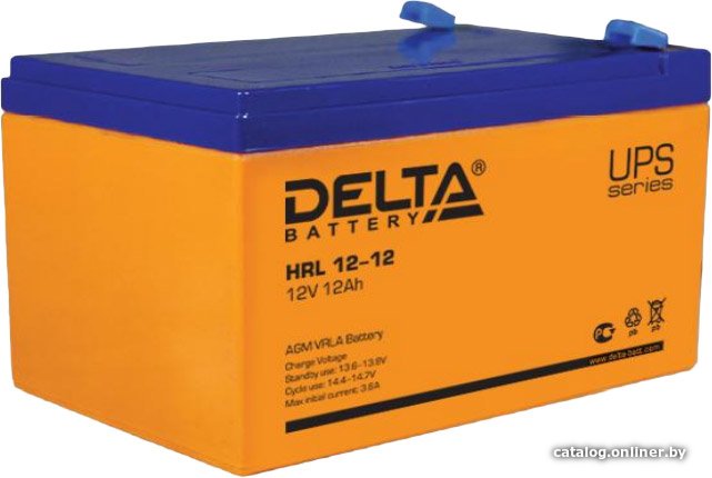 Аккумулятор для ИБП Delta HRL 12-12 (12В/12 А·ч)