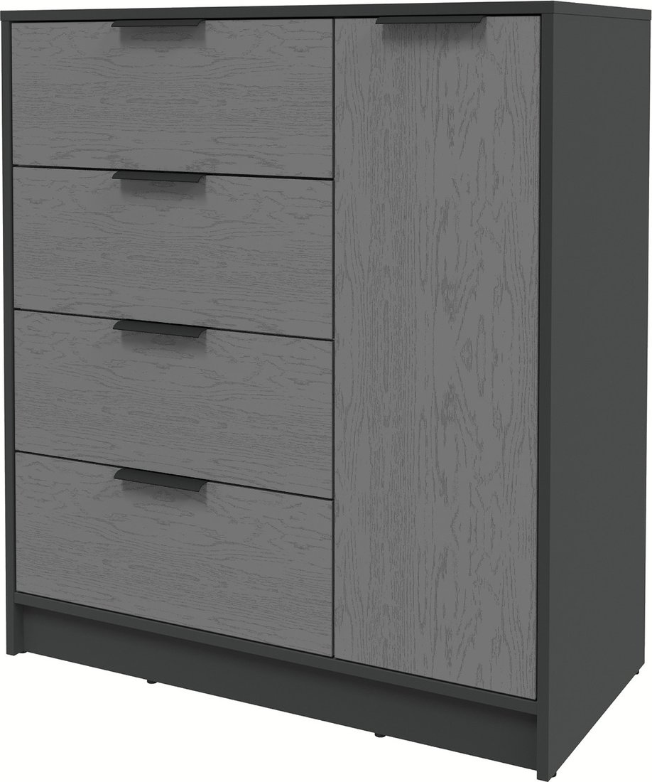 

Тумба Интерлиния Концепт КТ-Т90 Глосс (антрацит/дуб серый)