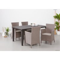 Кресло Allibert Iowa 17197853 (капучино)