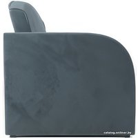 Кресло-кровать Мебель-АРС Малютка (велюр, серо-синий HB-178 26)