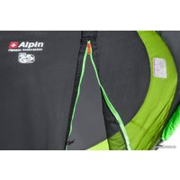 Батут Alpin 2.52 м с защитной сеткой и лестницей