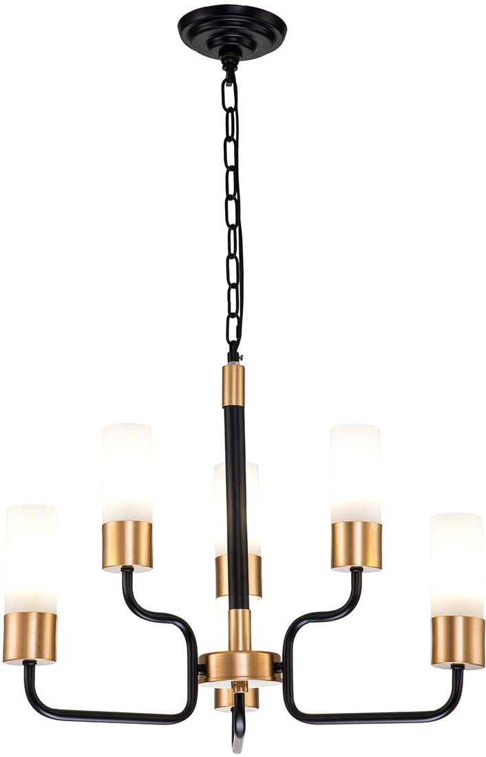 

Подвесная люстра Escada Level 2108/6P E14*40W Black/Gold