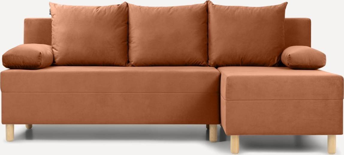 

Угловой диван Divan Амрано Velvet Ginger 218156 (красный)