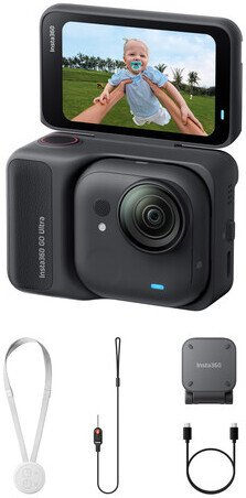 Модульная экшен-камера Insta360 GO Ultra (Standard Bundle, черный)