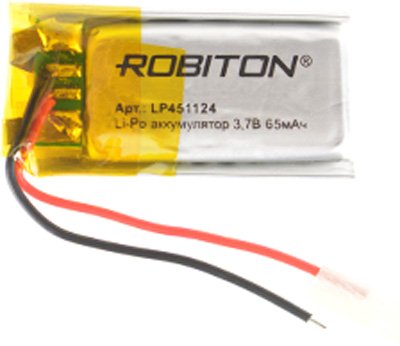 

Аккумулятор Robiton LP451124 65mAh 1 шт.