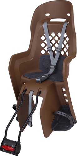 Детское велокресло Polisport Joy 29 FF (brown/dark grey)