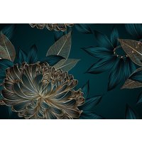 Фотообои Vimala Рисованные цветы 5 270x400