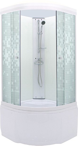 

Душевая кабина Triton Стандарт Б3 ДН3 90x90 (мозайка)