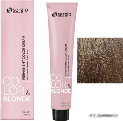 Крем-краска для волос Sergio Professional Color&Blonde 8 блондин