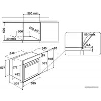 Электрический духовой шкаф Whirlpool W9 OM2 4MS2 P