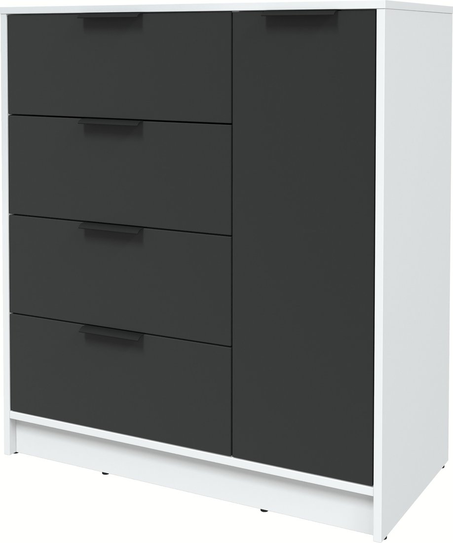 

Тумба Интерлиния Концепт КТ-Т90 (антрацит/белый платинум)