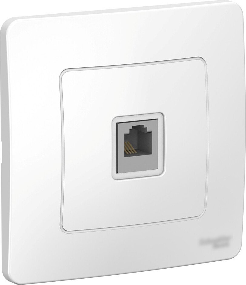 

Розетка телефонная Systeme Electric Blanca BLNIS011001 (белый)