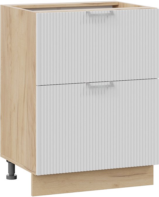 

Шкаф напольный Трия Кимберли 1Н6Я2 (дуб крафт золотой/сноу)