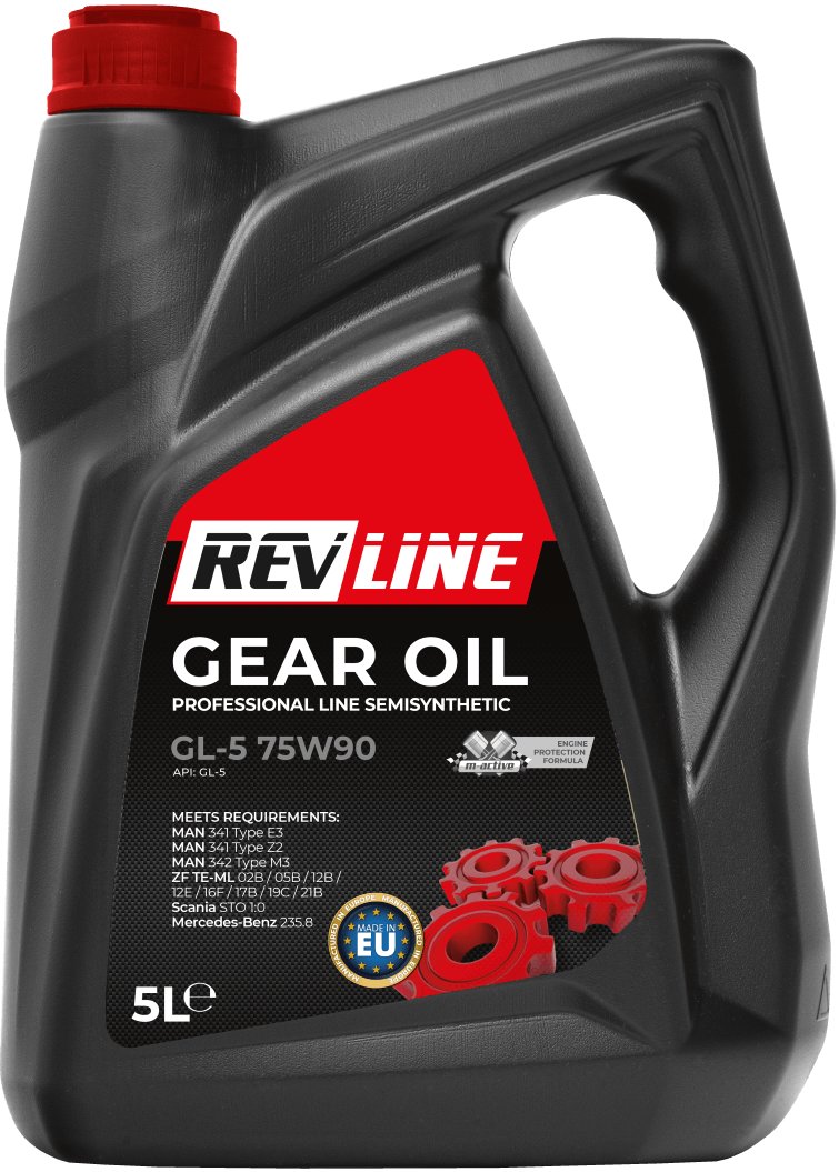 

Трансмиссионное масло Revline Semisynthetic GL-5 75W-90 5л