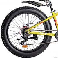 Велосипед Novatrack Fatbike 24 2024 24AHD.SUV.13GN4 (зеленый)