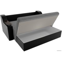 Диван Лига диванов Сенатор 100722 160 см (серый/черный)