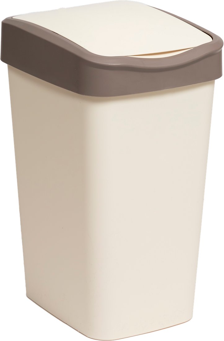 

Мусорное ведро Violet Tandem 843526 (35л, слоновая кость)
