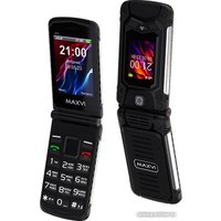 Кнопочный телефон Maxvi E10 (черный)