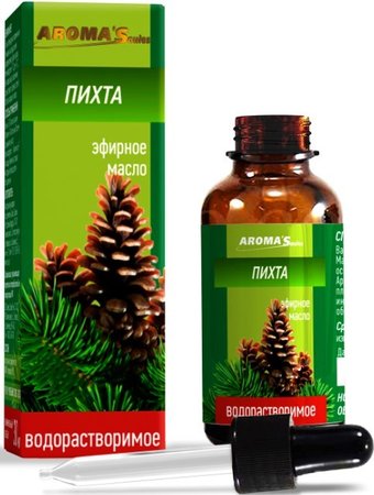 Aroma Saules Эфирное масло Водорастворимое Пихта 30 мл