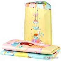 Полотенце Сирень Сладкий отдых 4999178 (бежевый/розовый)