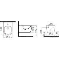 Биде iDevit Alfa K3106-2605-001-1-0000