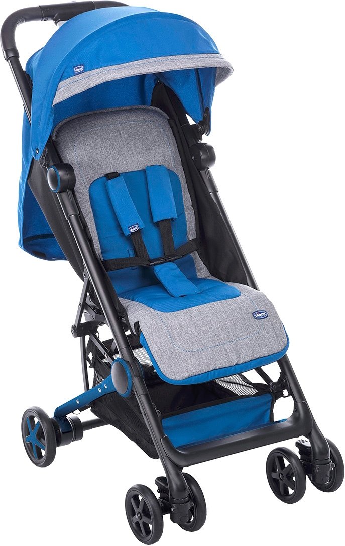 

Коляска прогулочная «книга» Chicco Miinimo Power Blue