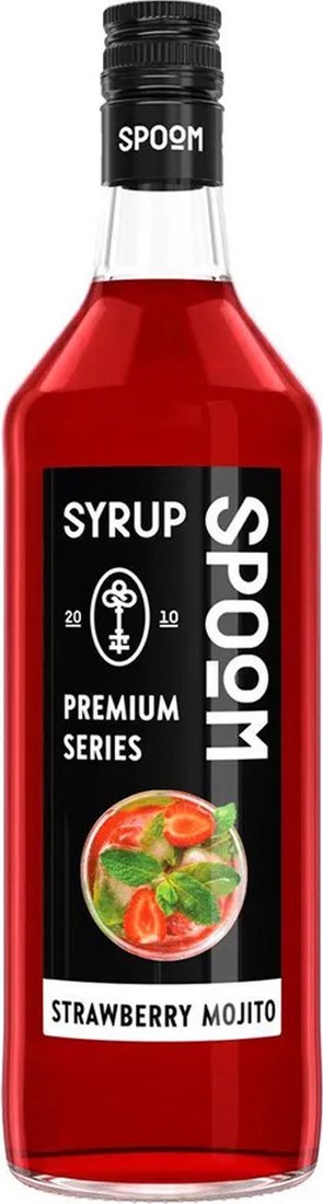 

Сироп Spoom Клубничный мохито 1л