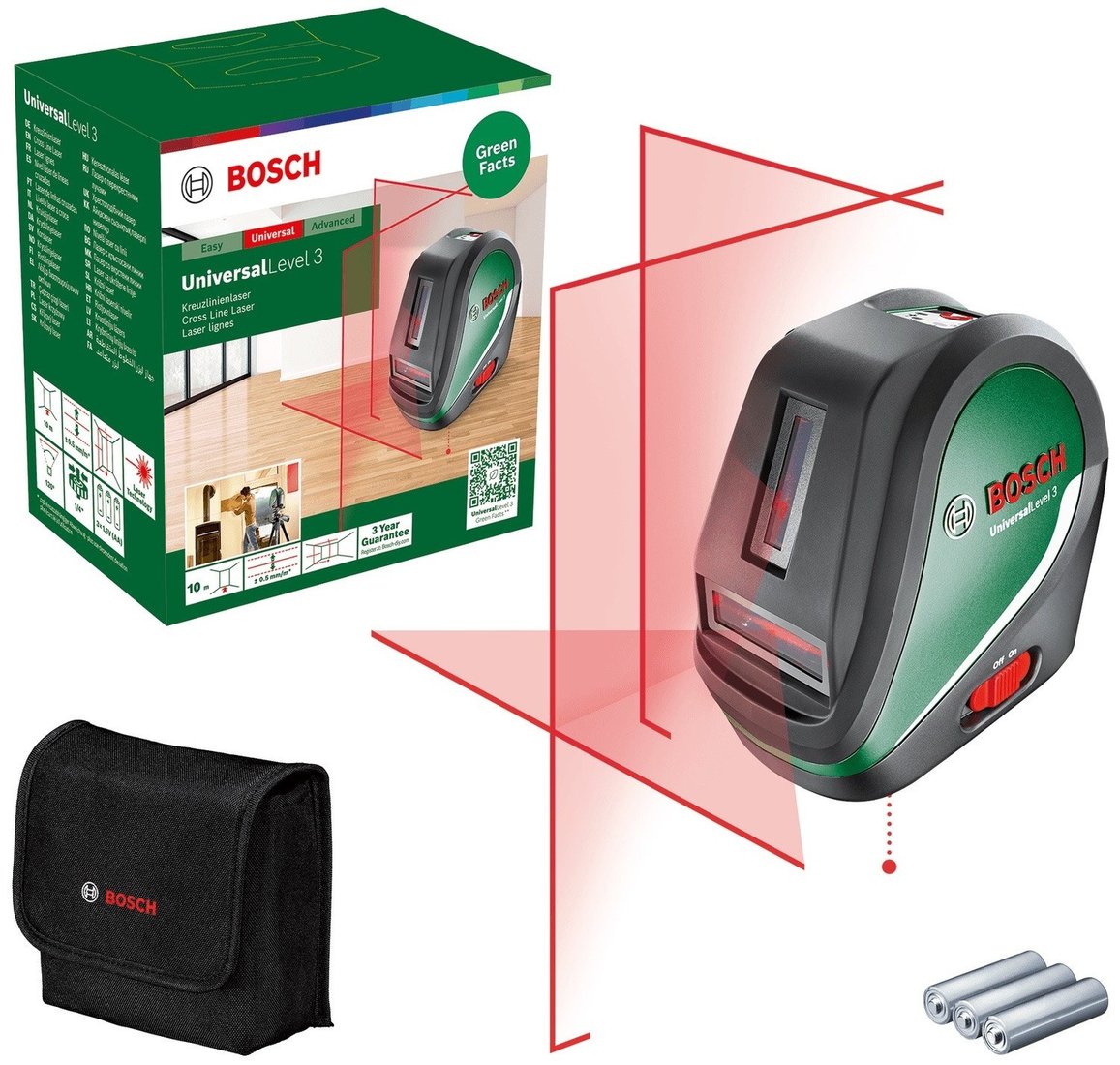 Лазерный нивелир Bosch UniversalLevel 3 0603663904