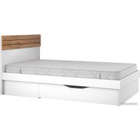 Кровать Anrex Taurus 120S 120x200 (дуб вотан/белый)