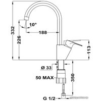 Смеситель TEKA Kitchen series 469950210