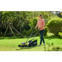 Газонокосилка Ryobi RY18LMH37A-250 Hybrid (с 2-мя АКБ)