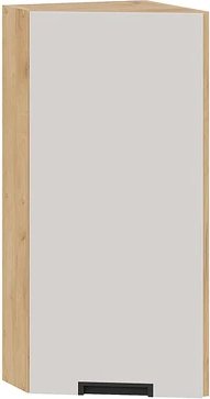 

Шкаф навесной Трия Гренада 1В3Т (дуб крафт золотой/холст мокко)