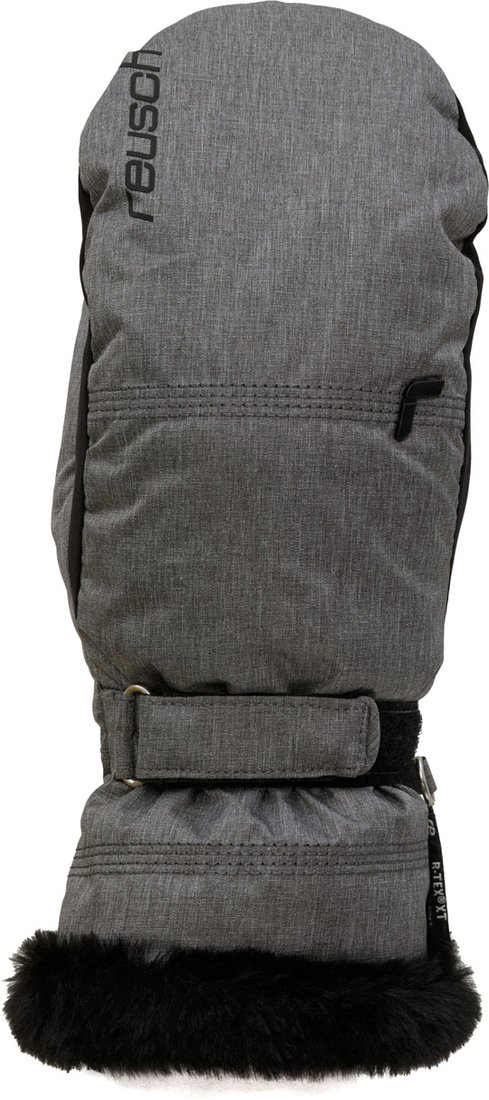 

Горнолыжные варежки Reusch Luna R-Tex XT Mitten 6331544-6674 (р-р 8, Grey Melange/Black)