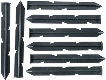 Набор колышков садовых GRP 240x30мм (100 шт)