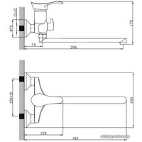 Смеситель Diadonna D80-222100