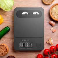 Кухонные весы Kitfort KT-817-1 (черный)
