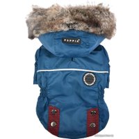 Куртка для животных Puppia Brock с капюшоном PAUD-JM1851-TE-XXL (синий)